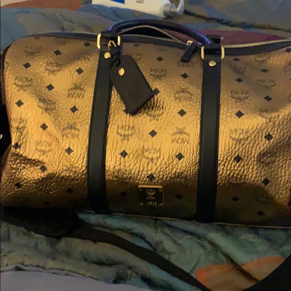 MCM travel tote
